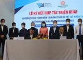 Ký kết hợp tác thực hiện Chương trình Ươm mầm tài năng Toán và trí tuệ nhân tạo