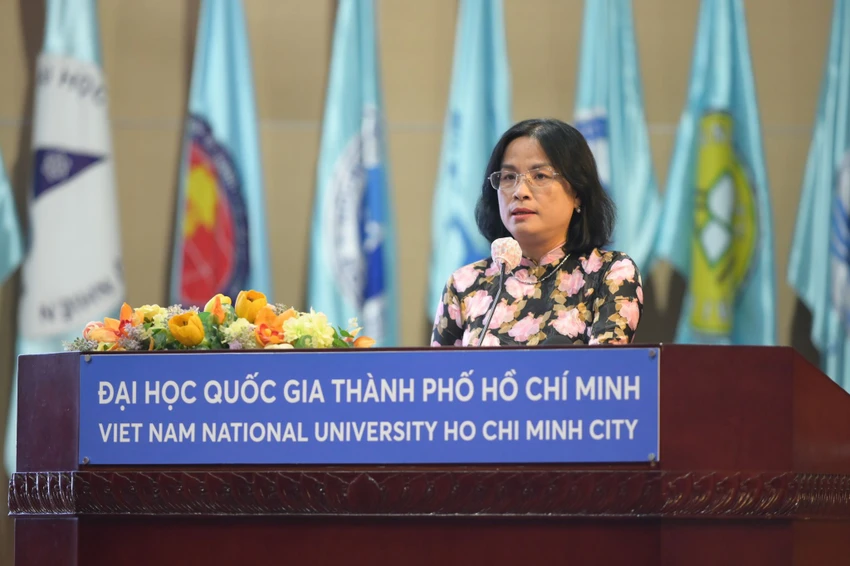 PGS-TS Ngô Thị Phương Lan, Hiệu trưởng Trường ĐH Khoa học Xã hội và nhân văn (ĐHQG TP.HCM). Ảnh: BTC PGS-TS Ngô Thị Phương Lan, Hiệu trưởng Trường ĐH Khoa học Xã hội và nhân văn (ĐHQG TP.HCM). Ảnh: BTC