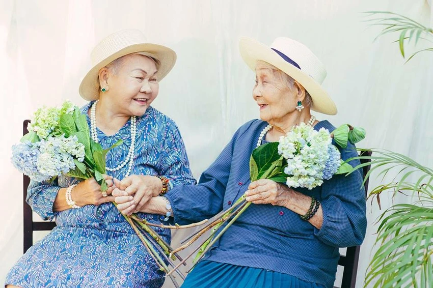 Ngắm các cụ bà ở viện dưỡng lão trình diễn thời trang ảnh 16 Ngắm các cụ bà ở viện dưỡng lão trình diễn thời trang ảnh 16