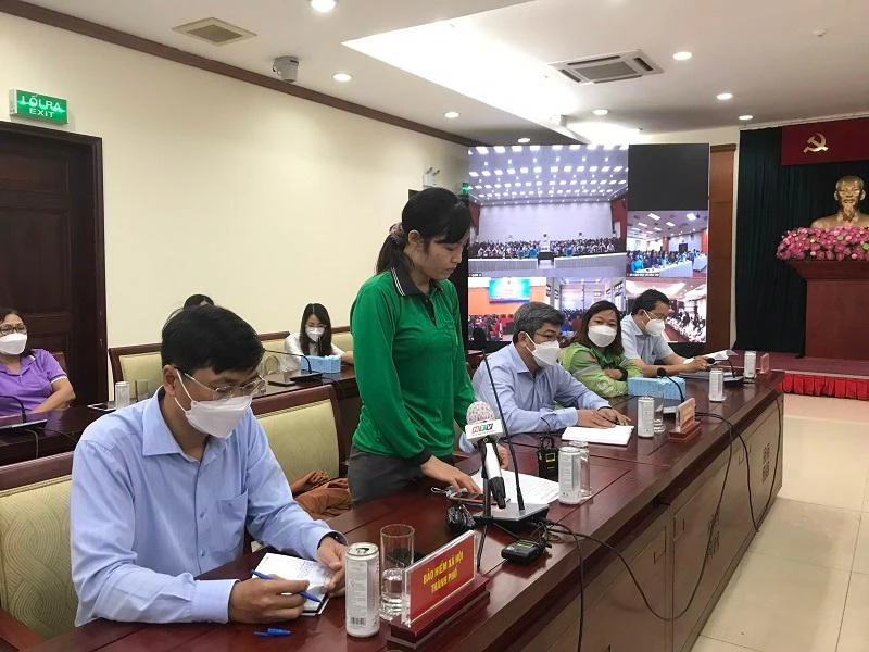 TP.HCM: chỉ 17% nữ công nhân, viên chức có nhà ở ảnh 2 TP.HCM: chỉ 17% nữ công nhân, viên chức có nhà ở ảnh 2