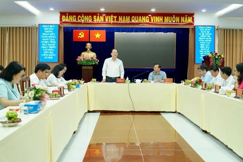 Phó Bí thư TP.HCM Nguyễn Hồ Hải khảo sát thực tế tại phường đông dân ảnh 2 Phó Bí thư TP.HCM Nguyễn Hồ Hải khảo sát thực tế tại phường đông dân ảnh 2