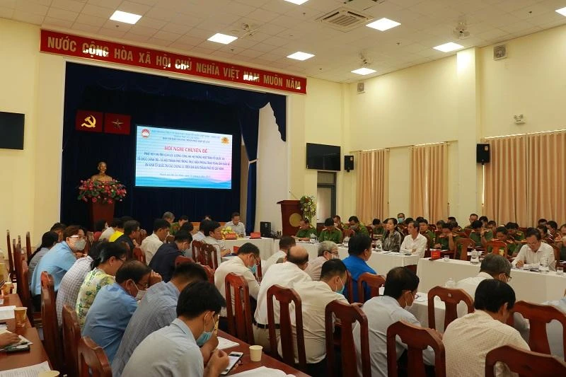 Đại biểu tham dự hội nghị. Ảnh: THANH TUYỀN Đại biểu tham dự hội nghị. Ảnh: THANH TUYỀN