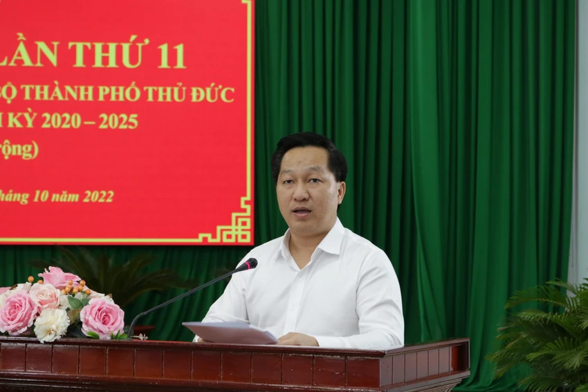 Bí thư TP Thủ Đức: Khắc phục hiện tượng “vòng vo, ngâm trên bàn” hồ sơ của dân ảnh 2 Bí thư TP Thủ Đức: Khắc phục hiện tượng “vòng vo, ngâm trên bàn” hồ sơ của dân ảnh 2