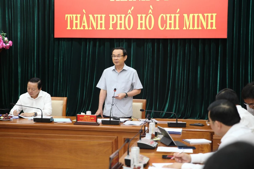 Bí thư Nguyễn Văn Nên: TP.HCM sẵn sàng đăng cai thí điểm cơ chế mới về Luật đất đai ảnh 2 Bí thư Nguyễn Văn Nên: TP.HCM sẵn sàng đăng cai thí điểm cơ chế mới về Luật đất đai ảnh 2