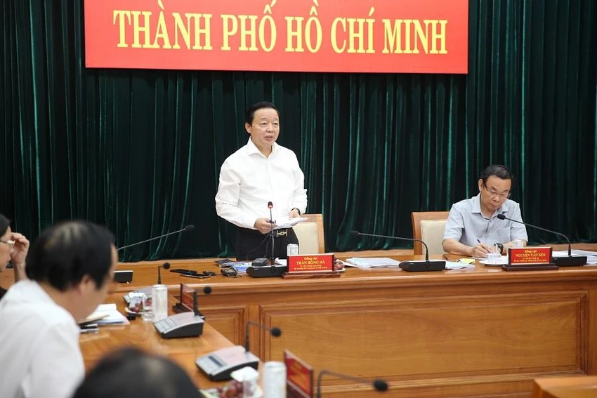 Bí thư Nguyễn Văn Nên: TP.HCM sẵn sàng đăng cai thí điểm cơ chế mới về Luật đất đai ảnh 1 Bí thư Nguyễn Văn Nên: TP.HCM sẵn sàng đăng cai thí điểm cơ chế mới về Luật đất đai ảnh 1