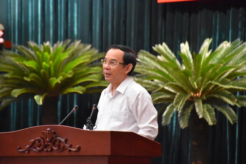 Bí thư Nguyễn Văn Nên: Cán bộ phải làm đúng vai, làm tốt trách nhiệm được giao ảnh 2 Bí thư Nguyễn Văn Nên: Cán bộ phải làm đúng vai, làm tốt trách nhiệm được giao ảnh 2