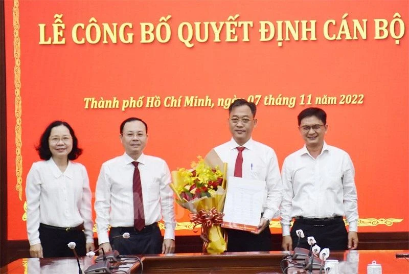 Ông Nguyễn Minh Đức làm Phó Chánh văn phòng Thành ủy TP.HCM ảnh 1 Ông Nguyễn Minh Đức làm Phó Chánh văn phòng Thành ủy TP.HCM ảnh 1