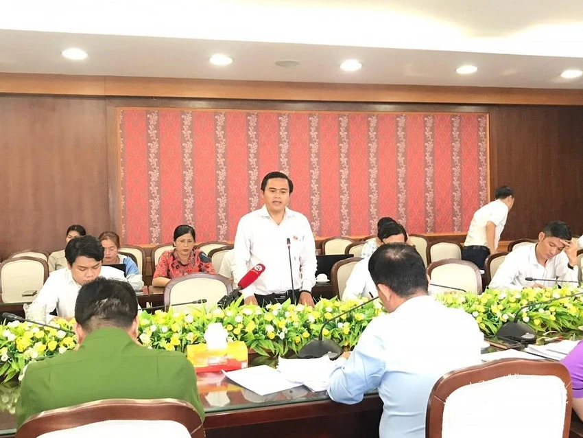 Chỉ cần gọi điện thoại thì tổ đại biểu HĐND TP.HCM sẽ hỗ trợ cho TP Thủ Đức ảnh 2 Chỉ cần gọi điện thoại thì tổ đại biểu HĐND TP.HCM sẽ hỗ trợ cho TP Thủ Đức ảnh 2