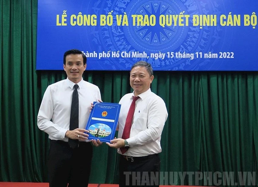 Sở Văn hóa - Thể thao TP.HCM có Phó Giám đốc mới ảnh 1