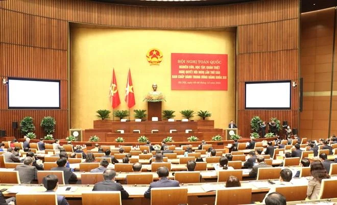 Bà Trương Thị Mai: Khuyến khích cán bộ từ chức khi có khuyết điểm ảnh 1 Bà Trương Thị Mai: Khuyến khích cán bộ từ chức khi có khuyết điểm ảnh 1