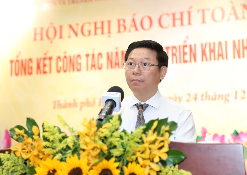 Phó Trưởng ban Tuyên giáo Trung ương: Thông tin báo chí ngày càng đậm nét, có chiều sâu ảnh 2 Phó Trưởng ban Tuyên giáo Trung ương: Thông tin báo chí ngày càng đậm nét, có chiều sâu ảnh 2