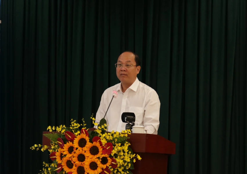 Phó Bí thư Thành ủy TP.HCM Nguyễn Hồ Hải kết luận cuộc họp. Ảnh: THANH TUYỀN Phó Bí thư Thành ủy TP.HCM Nguyễn Hồ Hải kết luận cuộc họp. Ảnh: THANH TUYỀN