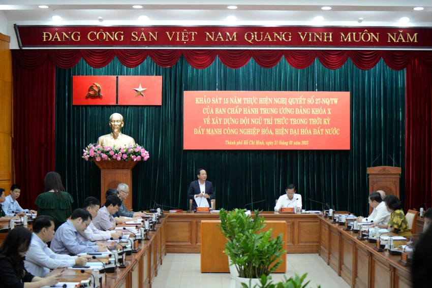 Ông Phan Văn Mãi: TP.HCM chưa làm tốt vai trò kết nối, thu hút đội ngũ trí thức ảnh 1 Ông Phan Văn Mãi: TP.HCM chưa làm tốt vai trò kết nối, thu hút đội ngũ trí thức ảnh 1