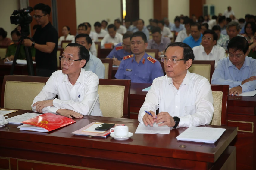 Bí thư TP.HCM: Xây dựng đội ngũ cán bộ nội chính có tâm, có tầm ảnh 2 Bí thư TP.HCM: Xây dựng đội ngũ cán bộ nội chính có tâm, có tầm ảnh 2
