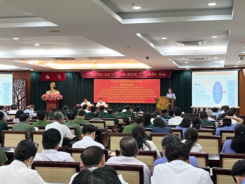 Các cơ quan nội chính TP.HCM phối hợp để xử lý các vụ việc ảnh 1 Các cơ quan nội chính TP.HCM phối hợp để xử lý các vụ việc ảnh 1