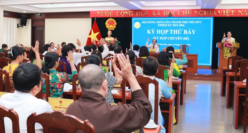Chính thức thành lập Ban Đô thị thuộc HĐND TP Thủ Đức ảnh 1 Chính thức thành lập Ban Đô thị thuộc HĐND TP Thủ Đức ảnh 1