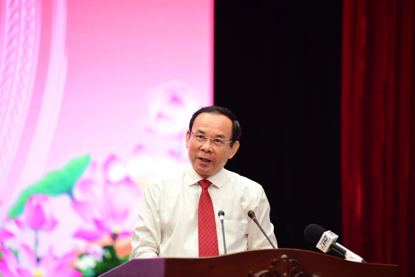 Ông Nguyễn Văn Nên: Các Bí thư khu phố, ấp đã sống vì người khác, vì nước, vì dân... ảnh 2 Ông Nguyễn Văn Nên: Các Bí thư khu phố, ấp đã sống vì người khác, vì nước, vì dân... ảnh 2