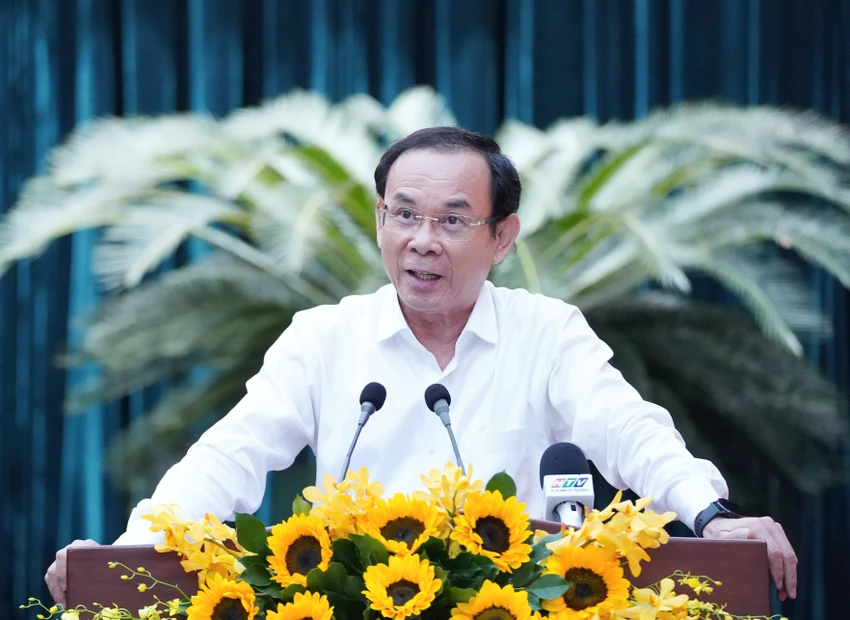Bí thư Nguyễn Văn Nên: Đến doanh nghiệp mà mang tư tưởng làm ngôi sao, không bao giờ động viên được người khác hành động-TPHCM-tong-ket-xay-dung-dang (7).jpg