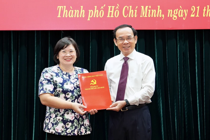Ban Bí thư chuẩn y 4 ủy viên Ban Thường vụ Thành ủy TP.HCM.jpg