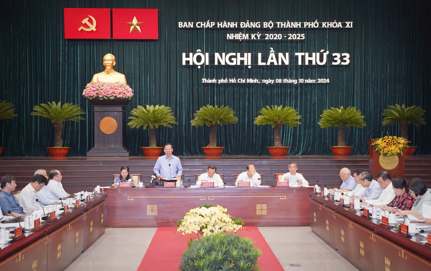 Thành ủy TP.HCM phân công lại nhiệm vụ lãnh đạo chủ chốt-Thành ủy TP.HCM.jpg