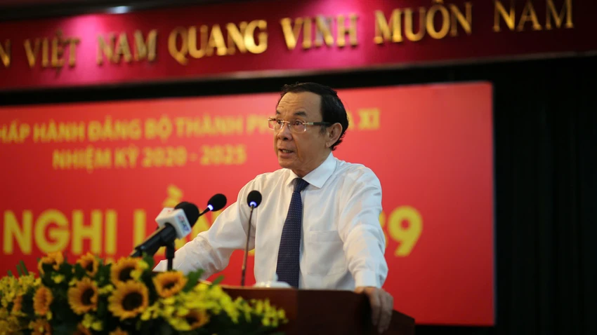 Bí thư Thành ủy TP Nguyễn Văn Nên: TP.HCM đã lớn hơn, phải có tầm nhìn lớn hơn khi sáp nhập tỉnh.jpg