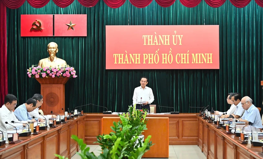 Ban Thường vụ Thành ủy TP.HCM: Ngăn chặn tham nhũng, lãng phí, tiêu cực khi sắp xếp tổ chức bộ máy-ban-thuong-vu-thanh-uy-tphcm.jpg