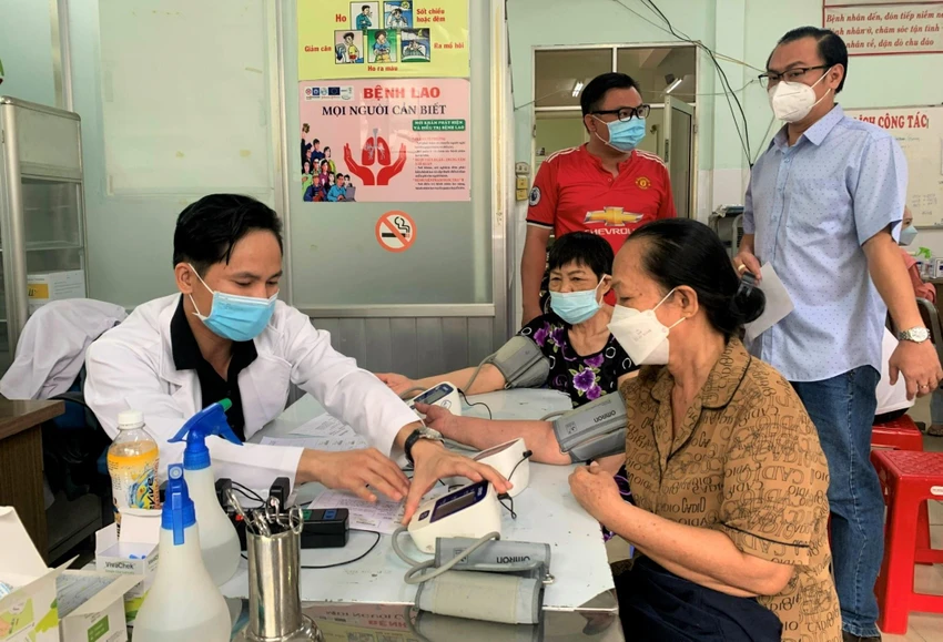 Dự án Xóa bỏ bệnh lao đã triển khai tại quận 6 được ba năm. Ảnh: THẢO PHƯƠNG Dự án Xóa bỏ bệnh lao đã triển khai tại quận 6 được ba năm. Ảnh: THẢO PHƯƠNG