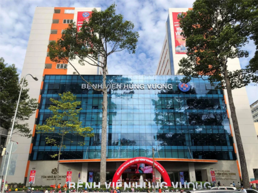 Bệnh viện Hùng Vương đứng đầu danh sách với 4,73 điểm. Ảnh: BVHV