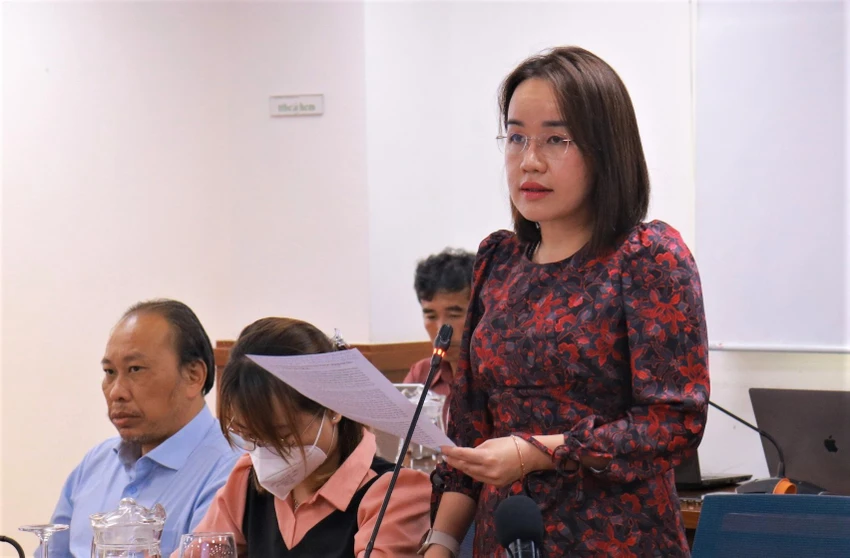 Bà Lê Thiện Quỳnh Như, Chánh văn phòng Sở Y tế TP.HCM. Ảnh: VÕ THƠ Bà Lê Thiện Quỳnh Như, Chánh văn phòng Sở Y tế TP.HCM. Ảnh: VÕ THƠ