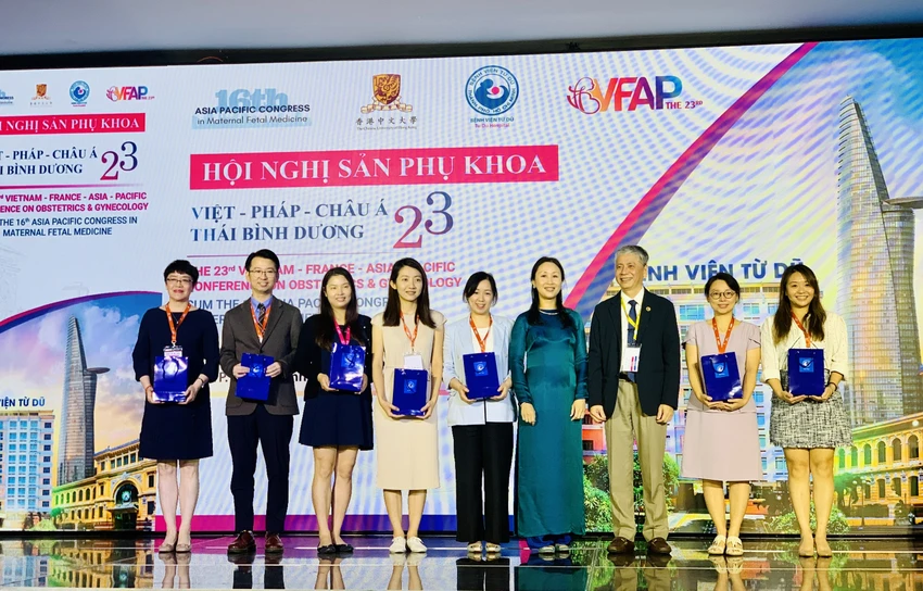 Hội nghị Sản phụ khoa Việt - Pháp - Châu Á - Thái Bình Dương lần thứ 23. Ảnh: THẢO PHƯƠNG Hội nghị Sản phụ khoa Việt - Pháp - Châu Á - Thái Bình Dương lần thứ 23. Ảnh: THẢO PHƯƠNG