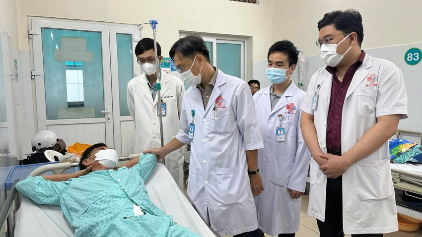 Bệnh nhân có khối bướu mỡ khổng lồ