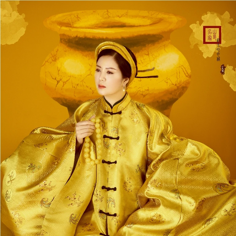 Đưa văn hoá truyền thống, đương đại lên trang phục áo dài ảnh 4 Đưa văn hoá truyền thống, đương đại lên trang phục áo dài ảnh 4