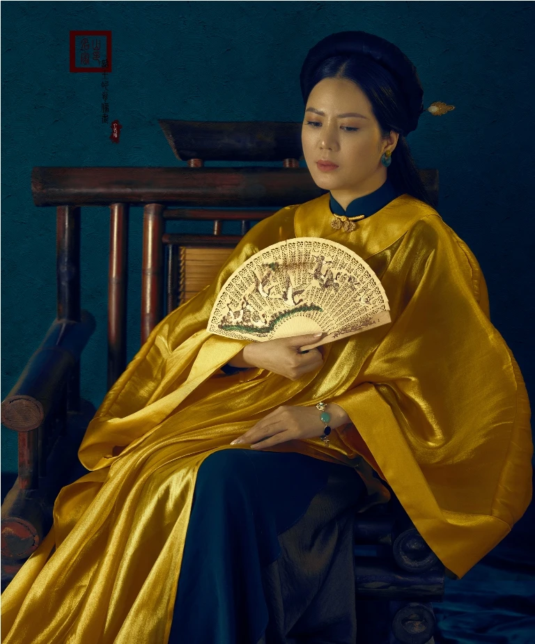 Đưa văn hoá truyền thống, đương đại lên trang phục áo dài ảnh 5 Đưa văn hoá truyền thống, đương đại lên trang phục áo dài ảnh 5