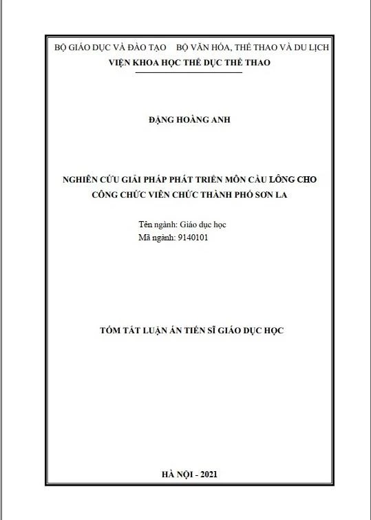 Bìa luận án. Ảnh chụp màn hình. Bìa luận án. Ảnh chụp màn hình.