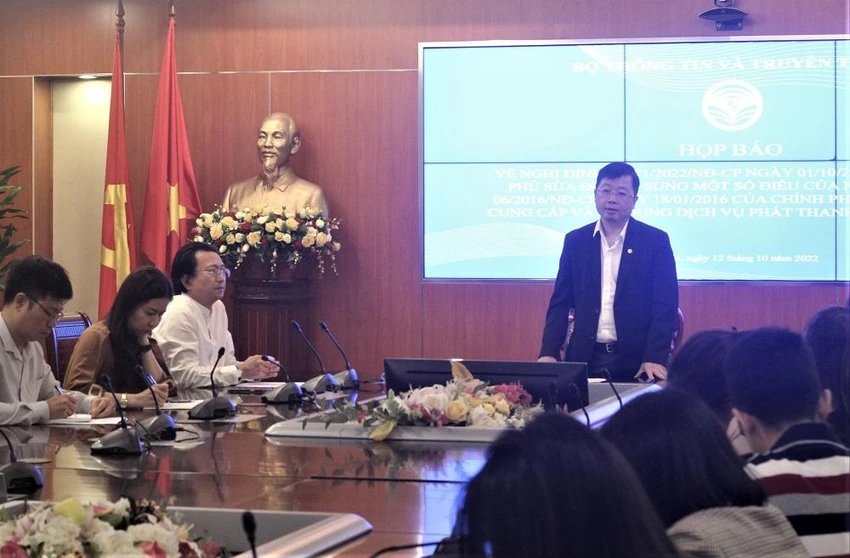 Ông Nguyễn Thanh Lâm phát biểu tại cuộc họp báo. Ảnh: VT Ông Nguyễn Thanh Lâm phát biểu tại cuộc họp báo. Ảnh: VT