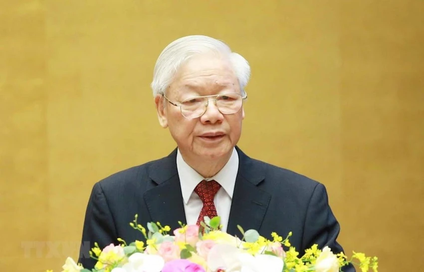 Tổng Bí thư Ban Chấp hành Trung ương Đảng Cộng sản Việt Nam Nguyễn Phú Trọng. Ảnh: TTXVN Tổng Bí thư Ban Chấp hành Trung ương Đảng Cộng sản Việt Nam Nguyễn Phú Trọng. Ảnh: TTXVN