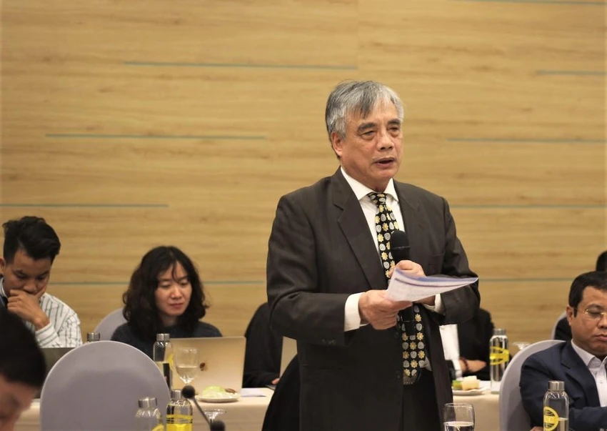PGS.TS Trần Đình Thiên nêu thực tế về bức tranh du lịch Việt Nam. Ảnh: VT PGS.TS Trần Đình Thiên nêu thực tế về bức tranh du lịch Việt Nam. Ảnh: VT