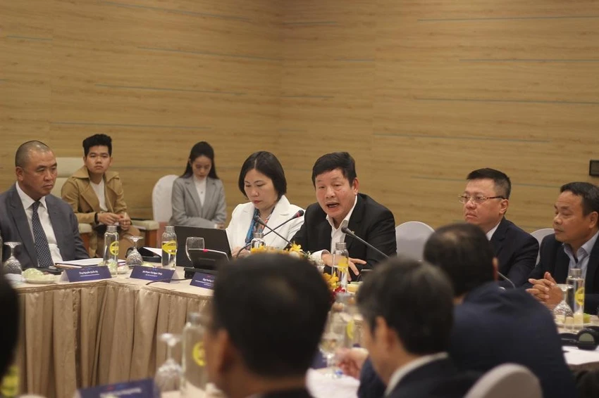 Ông Trương Gia Bình, Ban Nghiên cứu Phát triển Kinh tế tư nhân phát biểu tại tọa đàm. Ảnh: VT Ông Trương Gia Bình, Ban Nghiên cứu Phát triển Kinh tế tư nhân phát biểu tại tọa đàm. Ảnh: VT