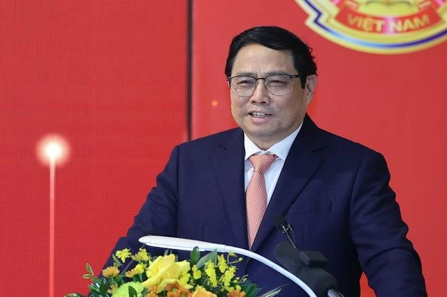 Thủ tướng Phạm Minh Chính phát biểu chỉ đạo tại hội nghị. Ảnh: VGP Thủ tướng Phạm Minh Chính phát biểu chỉ đạo tại hội nghị. Ảnh: VGP