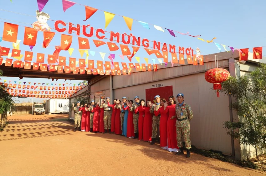 Không khí đón Tết cổ truyền của dân tộc Việt ở Nam Sudan ảnh 3 Không khí đón Tết cổ truyền của dân tộc Việt ở Nam Sudan ảnh 3