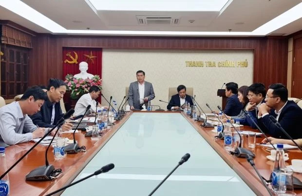 TTCP công bố kết luận thanh tra. Ảnh: TTCP. TTCP công bố kết luận thanh tra. Ảnh: TTCP.
