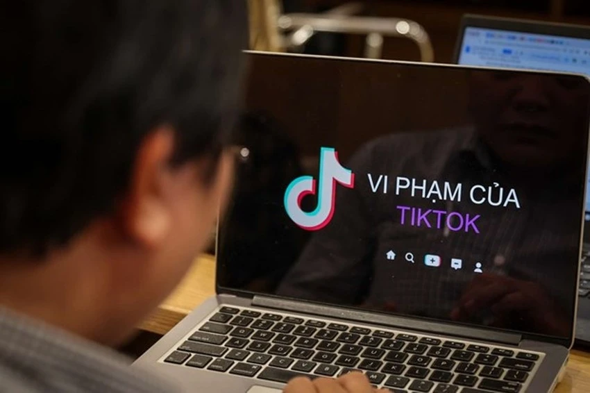Bộ TT&TT đã công bố sáu sai phạm của TikTok tại Việt Nam. Ảnh: MINH SƠN. Bộ TT&TT đã công bố sáu sai phạm của TikTok tại Việt Nam. Ảnh: MINH SƠN.
