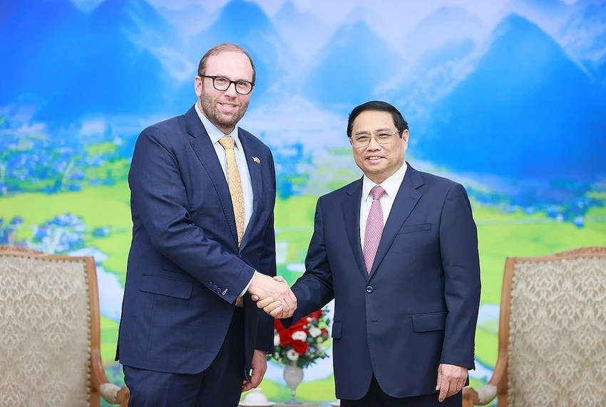 Thủ tướng Phạm Minh Chính hoan nghênh việc Hoa Kỳ tăng cường hợp tác với Việt Nam, tôn trọng thể chế chính trị và ủng hộ Việt Nam "mạnh, độc lập, tự cường và thịnh vượng". Ảnh: VGP. Thủ tướng Phạm Minh Chính hoan nghênh việc Hoa Kỳ tăng cường hợp tác với Việt Nam, tôn trọng thể chế chính trị và ủng hộ Việt Nam "mạnh, độc lập, tự cường và thịnh vượng". Ảnh: VGP.