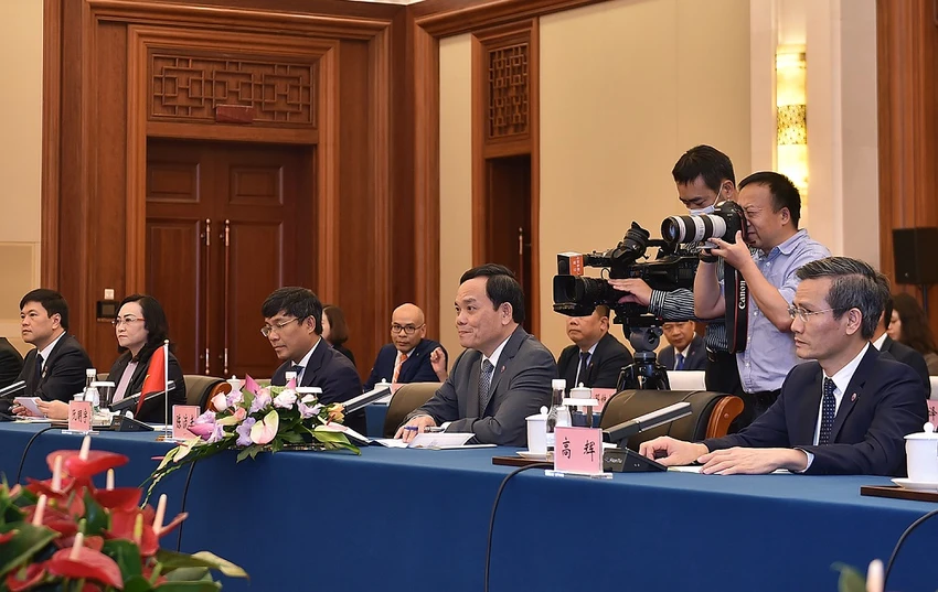 Phó Thủ tướng Trần Lưu Quang tại buổi tiếp. Ảnh: BNG. Phó Thủ tướng Trần Lưu Quang tại buổi tiếp. Ảnh: BNG.
