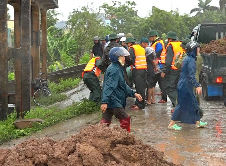 đê bối ở Hưng Yên