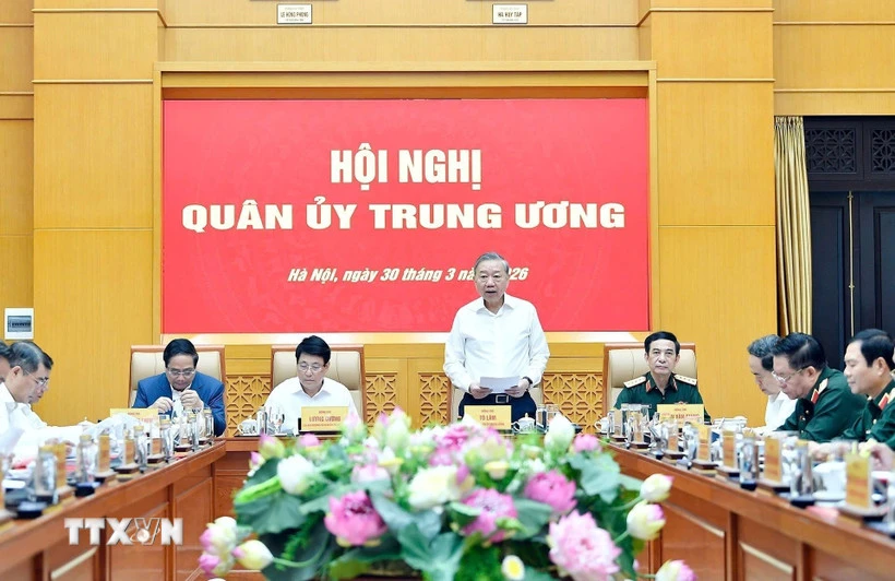 Tổng Bí thư Tô Lâm chủ trì Hội nghị Quân ủy Trung ương