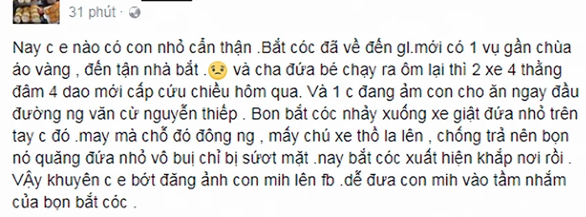 Không có chuyện bắt cóc trẻ em ở Gia Lai ảnh 1 Không có chuyện bắt cóc trẻ em ở Gia Lai ảnh 1