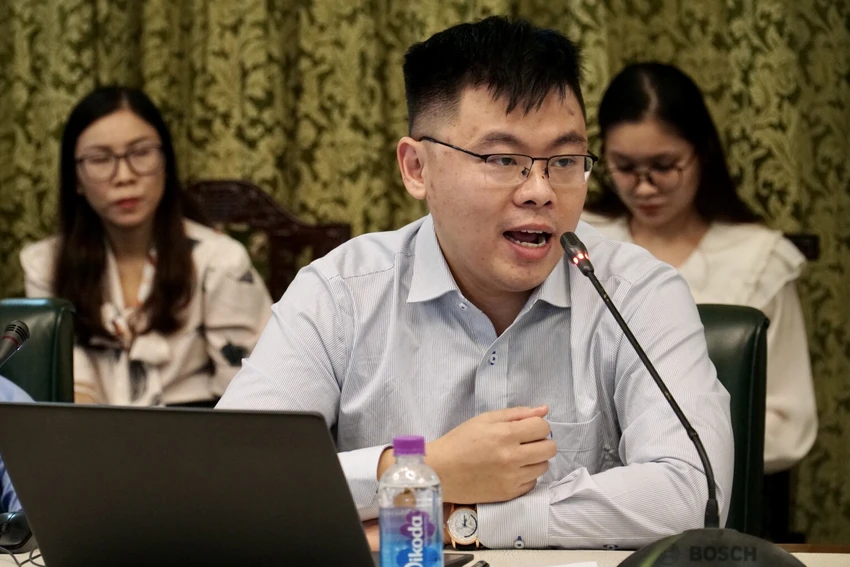 TS Trương Minh Huy Vũ. Ảnh: BẢO PHƯƠNG TS Trương Minh Huy Vũ. Ảnh: BẢO PHƯƠNG