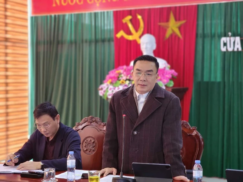 Ông Nguyễn Lương Tâm, Phó Cục trưởng Cục Y tế Dự phòng - Bộ Y tế, phát biểu tại buổi làm việc. Ảnh: Tuấn Dũng Ông Nguyễn Lương Tâm, Phó Cục trưởng Cục Y tế Dự phòng - Bộ Y tế, phát biểu tại buổi làm việc. Ảnh: Tuấn Dũng