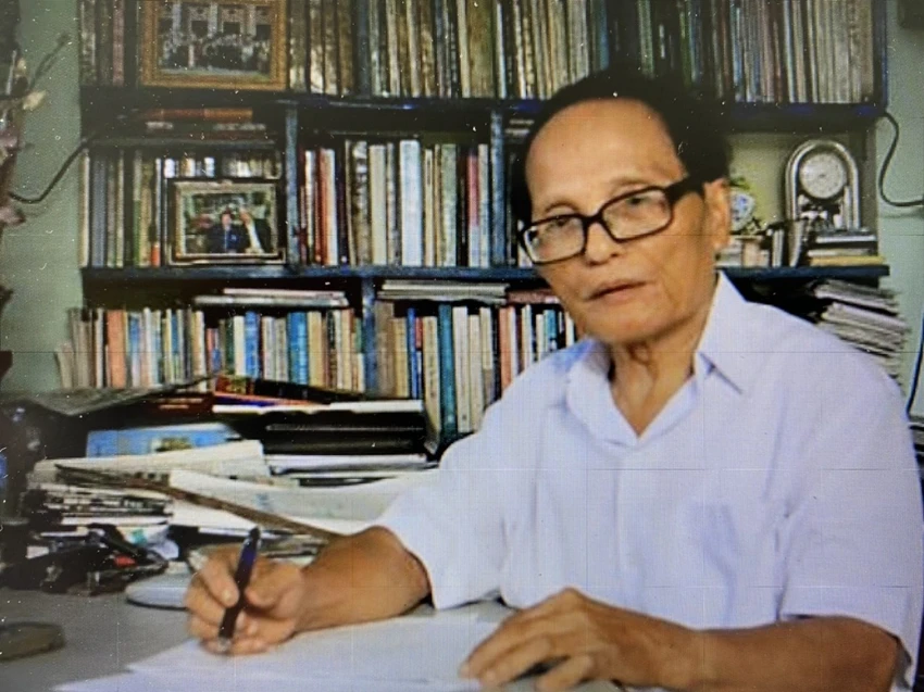 Nhà thơ Giang Nam. Ảnh: TL Nhà thơ Giang Nam. Ảnh: TL